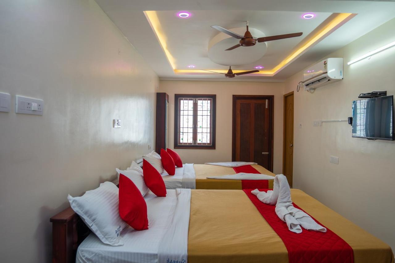 Le Suresh Guest House ปอนดิเชอรี ภายนอก รูปภาพ